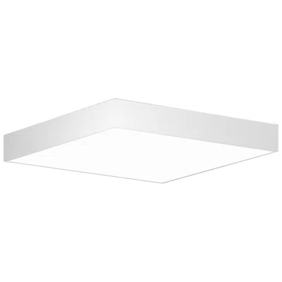 Bruck Lighting Jazz 22" Wide White Square Led Surface Mount - Direct - Made To Order