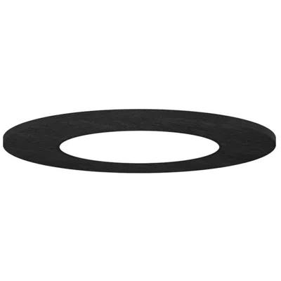 Bruck Lighting Jazz 24" W Acoustic Black Round Led Surface Ceiling Light - Direct/indirect