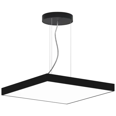 Bruck Lighting Jazz 24" Wide Black Round Led Pendant - Direct/indirect - Made To Order