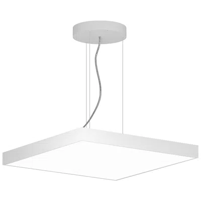 Bruck Lighting Jazz 24" Wide White Round Led Pendant - Direct - Made To Order
