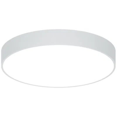 Bruck Lighting Jazz 24" Wide White Round Led Surface Mount - Direct - Made To Order