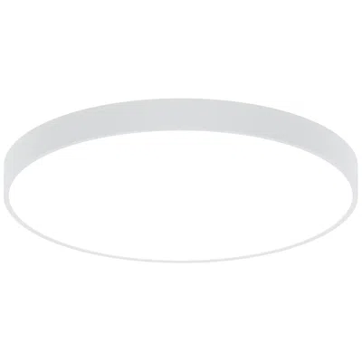 Bruck Lighting Jazz 24" Wide White Round Led Surface Mount - Direct/indirect Made To Order