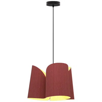 Bruck Lighting Julieta Wep Collection 11.8" Violet Pendant - Made To Order