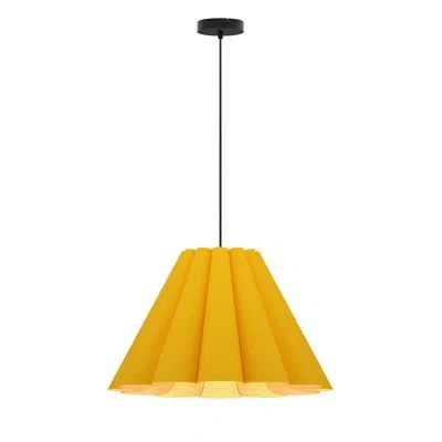 Bruck Lighting Lora 56 Medium Pendant In Yellow