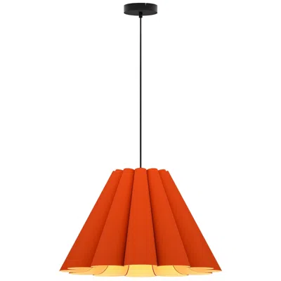 Bruck Lighting Lora Wep Collection 14.3" Terracotta Pendant - Made To Order