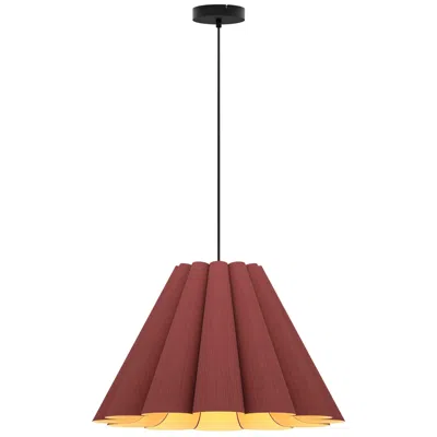 Bruck Lighting Lora Wep Collection 14.3" Violet Pendant - Made To Order