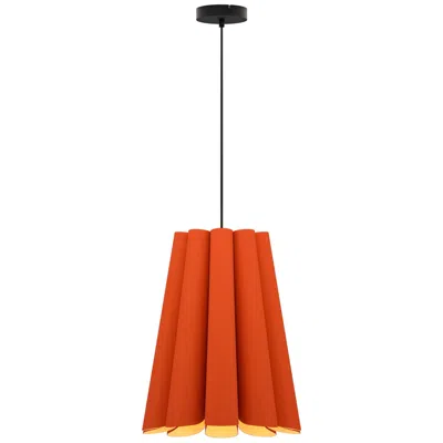 Bruck Lighting Olivia Wep Collection 47.3" Terracotta Pendant - Made To Order