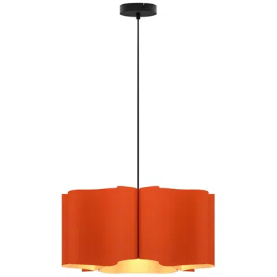 Bruck Lighting Paulina Wep Collection 9.8" Terracotta Pendant - Made To Order