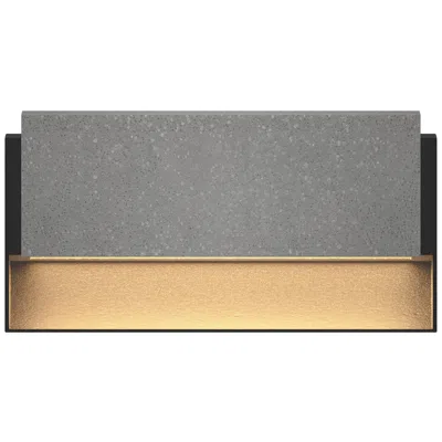 Bruck Lighting Piazza 2 9.81" Wide Anthracite Led Outdoor Step Light In Gray