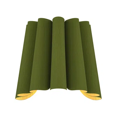 Bruck Lighting Renata 11.75" High Green Wep Light Collection Wall Sconce - Made To Order