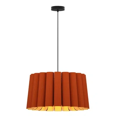 Bruck Lighting Renata 30 Pendant In Terracotta