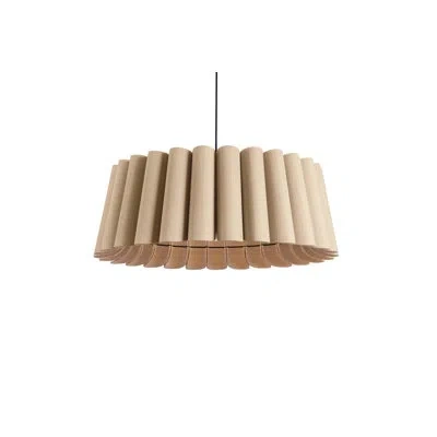 Bruck Lighting Renata Acoustic Pendant In Ash