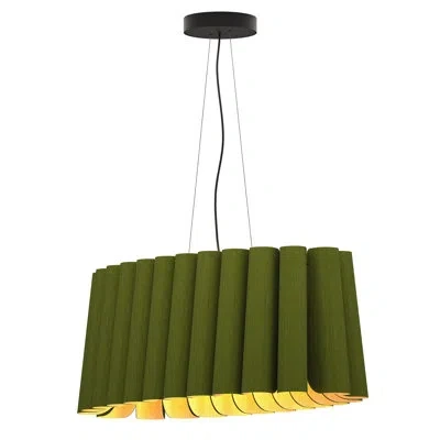 Bruck Lighting Renata Pendant In Green