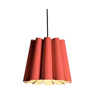 Bruck Lighting Renata Wep Collection 11.8" Red Pendant - Made To Order