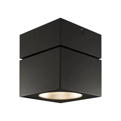 Bruck Lighting Square 4 3/4"w Black 24-degree Reflector Led Ceiling Light