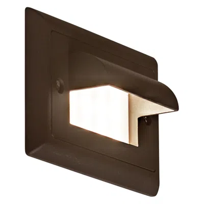 Bruck Lighting Step 4 3/4"w Horizontal Cove Amber Led Outdoor Step Light