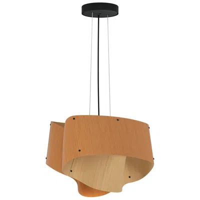 Bruck Lighting Wep Collection Carlotta 45 16.9" Wide Pendant Beech - Made To Order