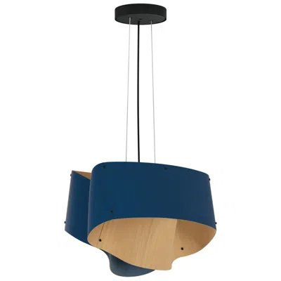 Bruck Lighting Wep Collection Carlotta 45 16.9" Wide Pendant Blue - Made To Order
