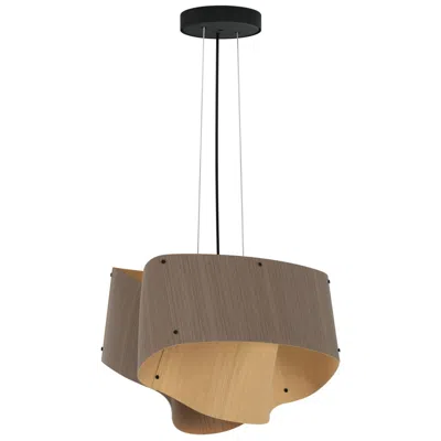 Bruck Lighting Wep Collection Carlotta 45 16.9" Wide Pendant Grey Oak - Made To Order