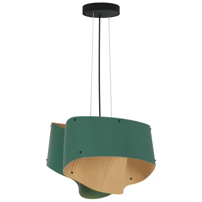 Bruck Lighting Wep Collection Carlotta 45 16.9" Wide Pendant Light Petrol - Made To Order