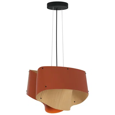 Bruck Lighting Wep Collection Carlotta 45 16.9" Wide Pendant Terracotta - Made To Order