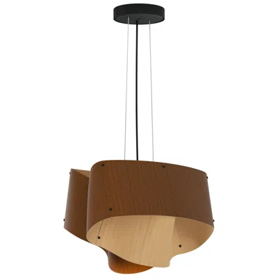 Bruck Lighting Wep Collection Carlotta 45 16.9" Wide Pendant Wenge - Made To Order