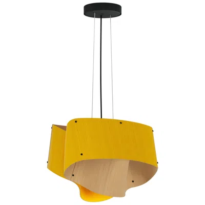 Bruck Lighting Wep Collection Carlotta 45 16.9" Wide Pendant Yellow - Made To Order