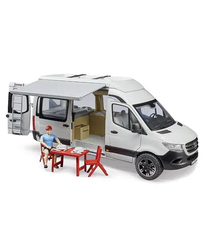 Bruder Unisex 1/16 Mercedes-benz Toy Sprinter Camper With Driver - Ages 5+