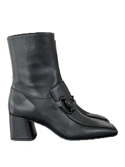 Bruglia Black Nappa Ankle Boot