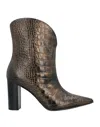 Bruglia Ankle Boots In Yellow