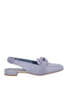 Bruglia Woman Ballet Flats Light Purple Size 8 Leather