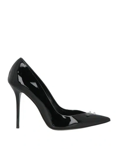 Bruglia Woman Pumps Black Size 11 Leather