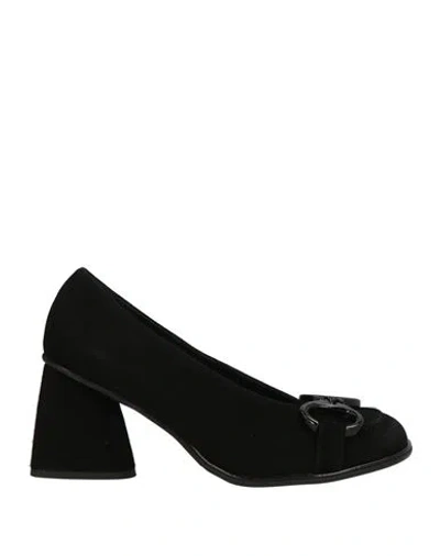 Bruglia Woman Pumps Black Size 6 Leather
