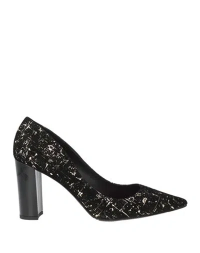 Bruglia Woman Pumps Black Size 8 Leather