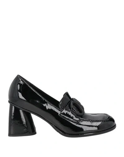 Bruglia Woman Pumps Black Size 8 Leather