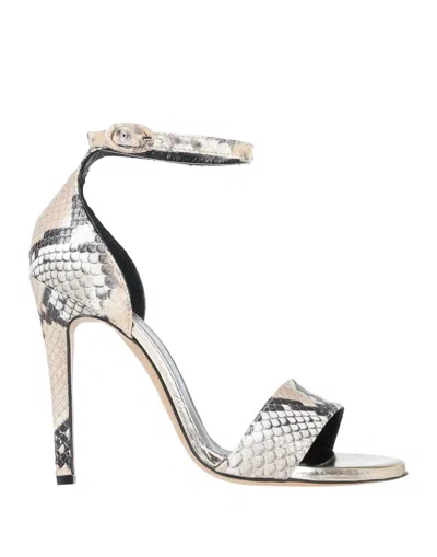 Bruglia Sandals In Grey