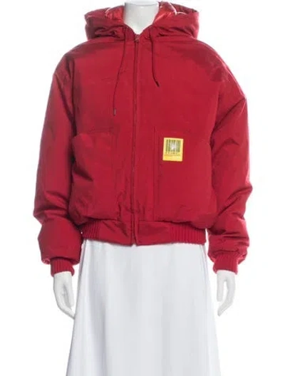 Pre-owned Brumal Bomber Jacket In Red