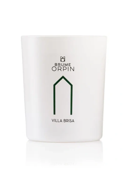 Brume Orpin Recharge Bougie Villa Brisa In White