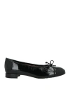 Brunate Woman Ballet Flats Black Size 7 Leather In Black