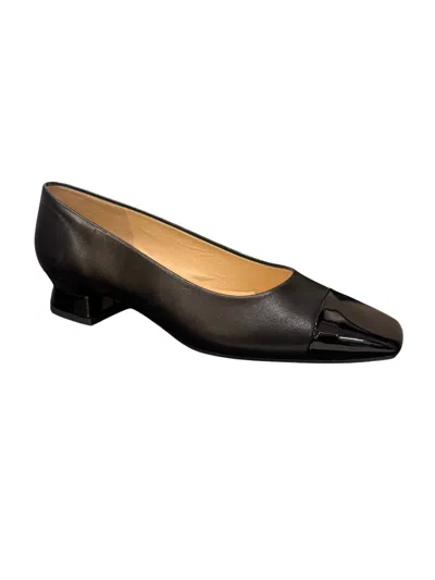 Brunate Women's Biba Leather Pumps In Softlack Nero Nappa Nero In Black