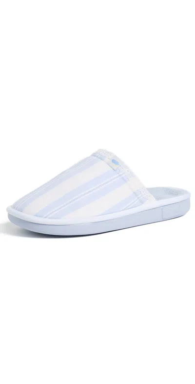 Brunch Essential Slippers Blue Stripe