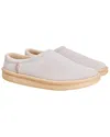 Brunch Unisex Viva Suede Slip-on In White