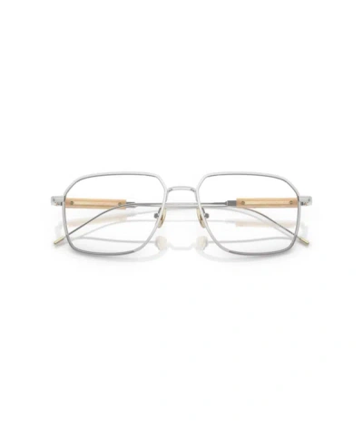 Brunello Cucinelli 0bc1004t Rectangle Eyeglasses In White