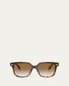 Brunello Cucinelli 0bc4010s Square Acetate Sunglasses In Brown