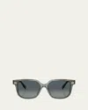 Brunello Cucinelli 0bc4010s Square Acetate Sunglasses In Grey Flash