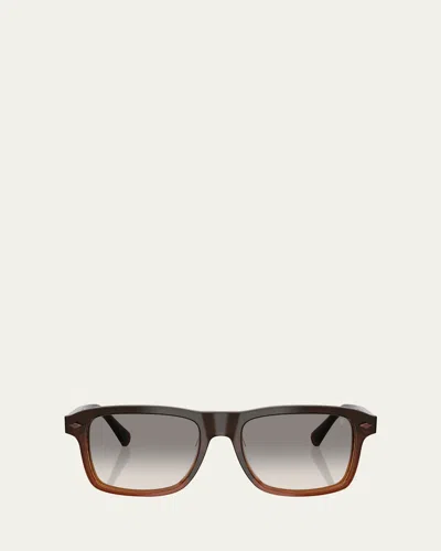 Brunello Cucinelli 0bc4014s Square Acetate Sunglasses In Beige