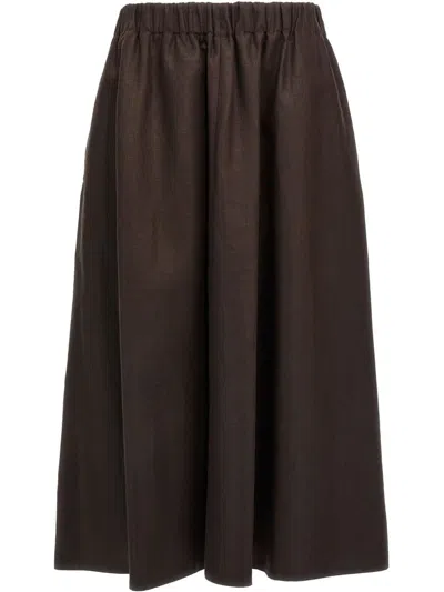BRUNELLO CUCINELLI BRUNELLO CUCINELLI 100% LINEN SKIRT