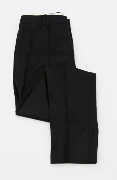 Pre-owned Brunello Cucinelli $1145  Men's "easy Fit" 100% Virgin Wool Dress Pants A242 In Black
