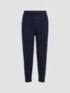 Brunello Cucinelli Cashmere English Rib Knit Joggers