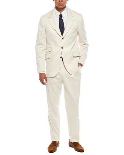Brunello Cucinelli 2pc Cashmere-blend Suit In Neutral